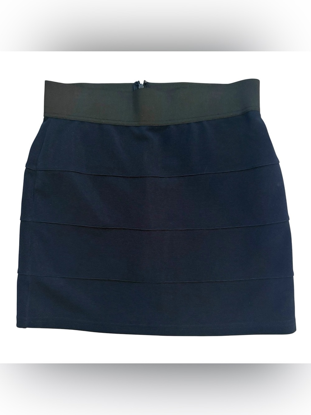 Aqua Brand Bandage Skirt Sz S Bodycon Stretch Mini Short Club Y2K Edgy Sexy